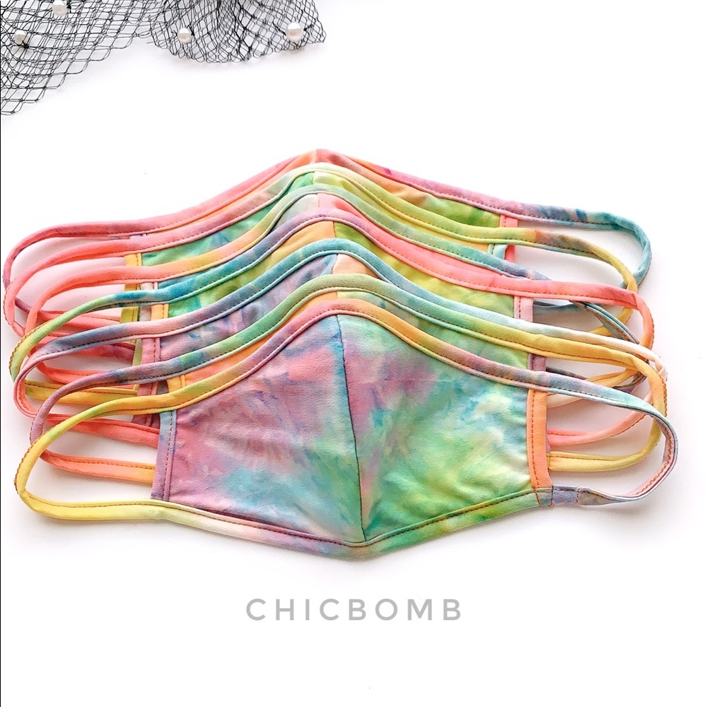 BEST SELLER TIE DYE FACE MASK - Picture 4 of 9